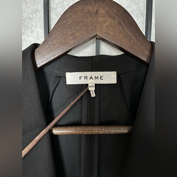 Frame | Tux Jumpsuit in Noir - Picture 5 of 6